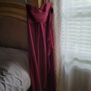 Brand New David's Bridal Chiffon Dress